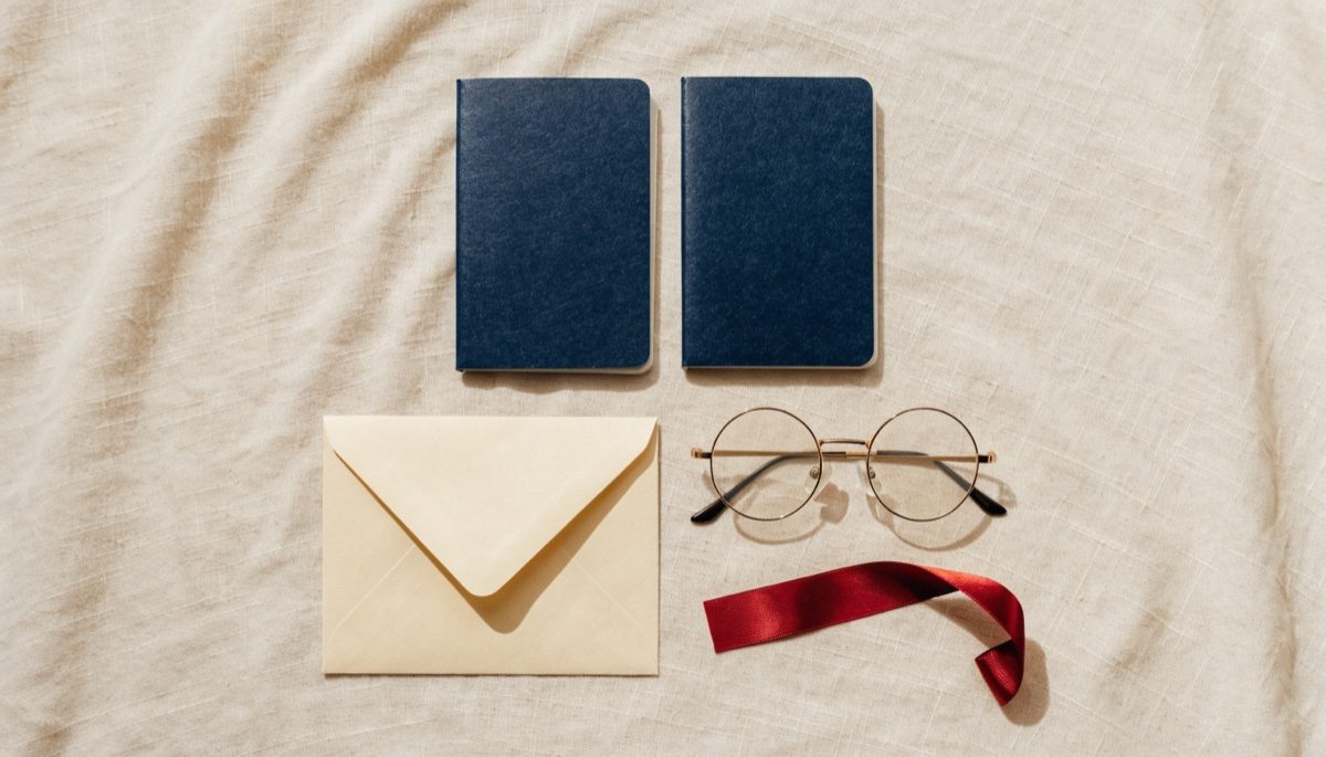 Passports on a desk